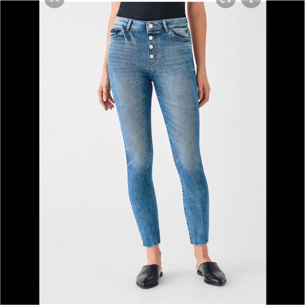 new! DL1961 | farrow Ankle High Rise Skinny Wash: Dogwood